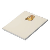 Alfonse Mucha Zodiac Art Nouveau Woman Notitieblok (Linkerzijde)