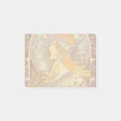 Alfonse Mucha Zodiac Art Nouveau Woman Post-it® Notes (Voorkant)