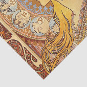 Alfonse Mucha Zodiac Art Nouveau Woman Tissuepapier (Detail)