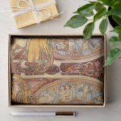 Alfonse Mucha Zodiac Art Nouveau Woman Tissuepapier (Geschenk)