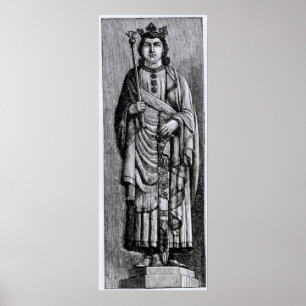 Alfonso X 'the Wise', koning van Castilië Poster