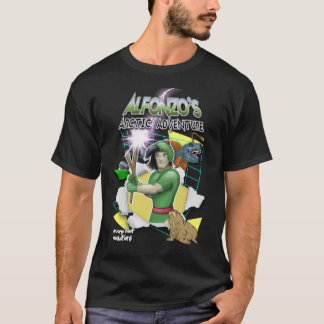 Alfonzo's Arctic Adventure 80s Style T-shirt