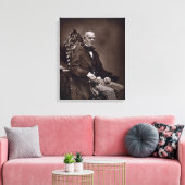 Alfred Auguste Cuvillier-Fleury (1802-87), uit 'G Canvas Afdruk (Insitu (Woonkamer))