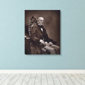 Alfred Auguste Cuvillier-Fleury (1802-87), uit 'G Canvas Afdruk (Insitu (Houten vloer))