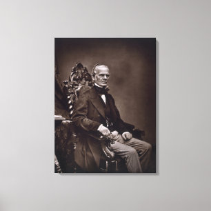 Alfred Auguste Cuvillier-Fleury (1802-87), uit 'G Canvas Afdruk