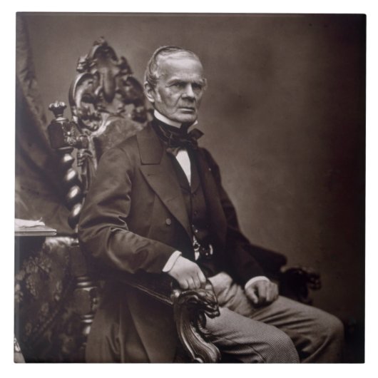 Alfred Auguste Cuvillier-Fleury (1802-87), uit 'G Tegeltje (Voorkant)