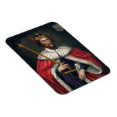 Alfred de Grote (849-99), na een schilderij in de Magneet (Rechterzijde)