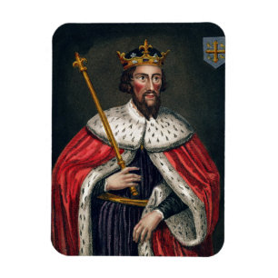 Alfred de Grote (849-99), na een schilderij in de Magneet