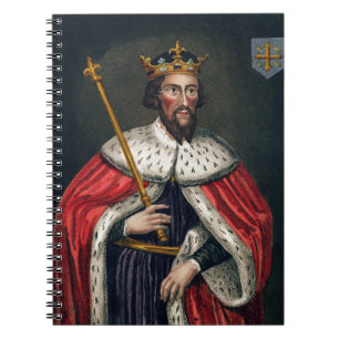 Alfred de Grote (849-99), na een schilderij in de Notitieboek