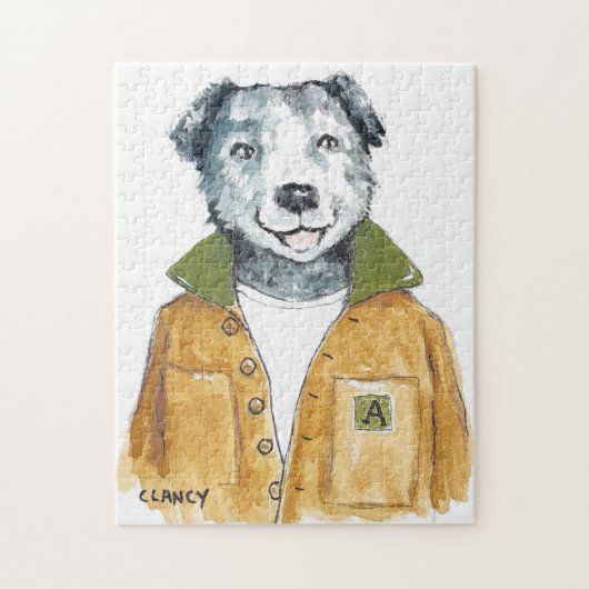 Alfred de hondpuzzel legpuzzel (Verticaal)