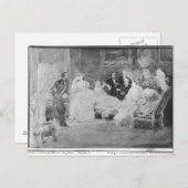 Alfred de Musset Eugene Delacroix Briefkaart (Voorkant / Achterkant)