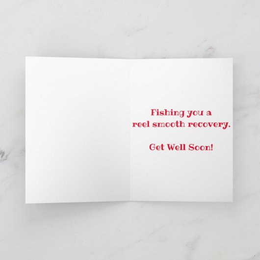 "Alfred de Vissenwolf" Beterschapkaart Kaart (Binnen)