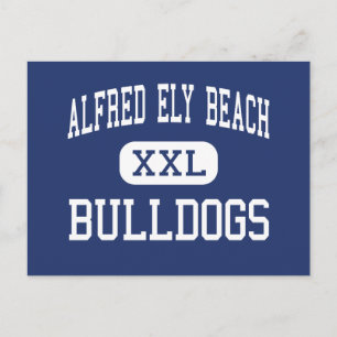 Alfred Ely Beach - Bulldogs - High-Savannah Briefkaart
