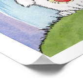 Alfred en de regenboogbrug poster (Hoek)