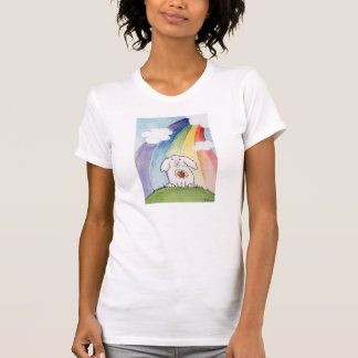 Alfred en de regenboogbrug t-shirt