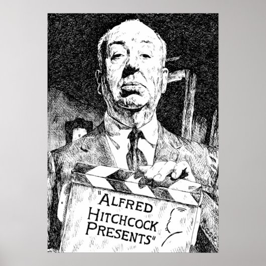 Alfred Hitchcock Cadeaus Poster (Voorkant)