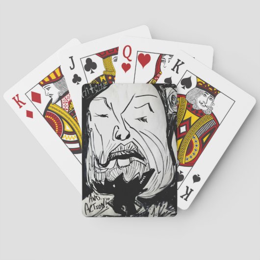 Alfred Hitchcock Playing Cards  for your next game Pokerkaarten (Achterkant)
