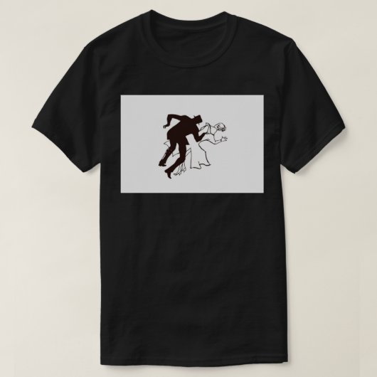 Alfred Hitchcock´s Vertigo Mask T-shirt (Design voorkant)