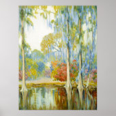 Alfred Hutty Magnolia Gardens  schilderen Poster (Voorkant)