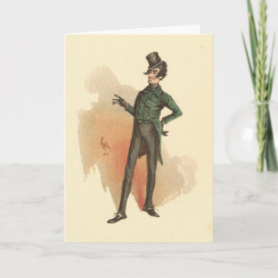 Alfred Jingle van The Pickwick Papers Kaart