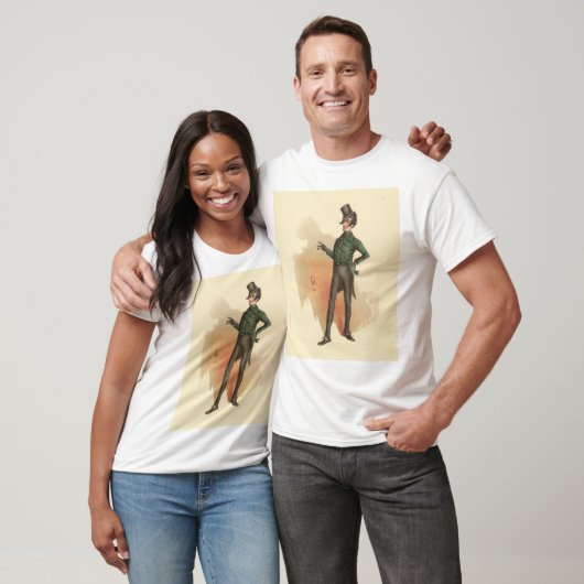 Alfred Jingle van The Pickwick Papers T-shirt (Unisex)