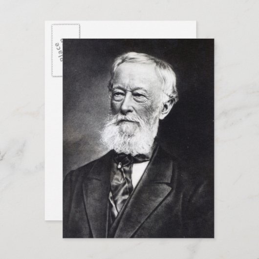 Alfred Krupp Briefkaart (Voorkant / Achterkant)