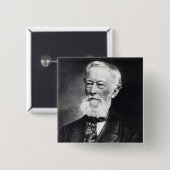 Alfred Krupp Vierkante Button 5,1 Cm (Voorkant /achterkant)