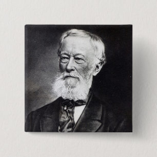 Alfred Krupp Vierkante Button 5,1 Cm