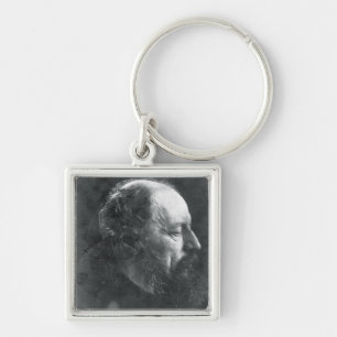 Alfred, Lord Tennyson (1809-92) c.1868 (albumen pr Sleutelhanger