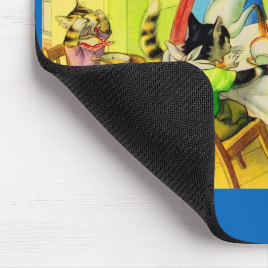 Alfred Mainzer katten Dinner Disaster Muismat (Hoek)