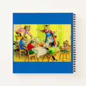 Alfred Mainzer katten Dinner Disaster Notitieboek (Achterkant)