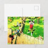 Alfred Mainzer klimt een appelboom Briefkaart (Voorkant / Achterkant)