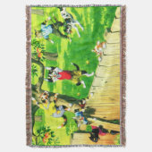 Alfred Mainzer klimt een appelboom Deken (Voorkant Verticaal)