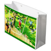 Alfred Mainzer klimt een appelboom Groot Cadeauzakje (Voorkant Gekanteld)