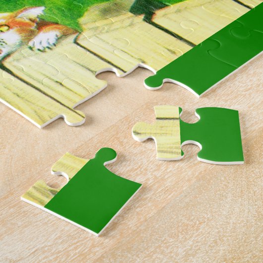 Alfred Mainzer klimt een appelboom Legpuzzel (Zijkant)