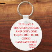 alfred nobel sleutelhanger (Voorkant)