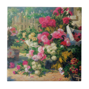 Alfred Petit Bloemmanden en Bloempotten in... Tegeltje