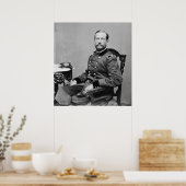 Alfred Pleasanton Poster (Keuken)