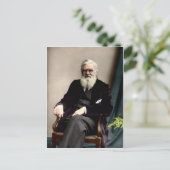 Alfred Russel Wallace c1895 Briefkaart (Staand voorkant)