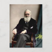 Alfred Russel Wallace c1895 Briefkaart (Voorkant)