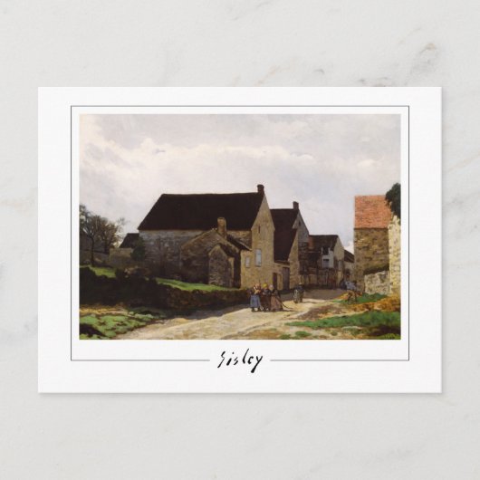 Alfred Sisley #10 - Kunstkaart Briefkaart (Voorkant)