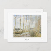 Alfred Sisley #12 - Fine Art Briefkaart (Voorkant / Achterkant)