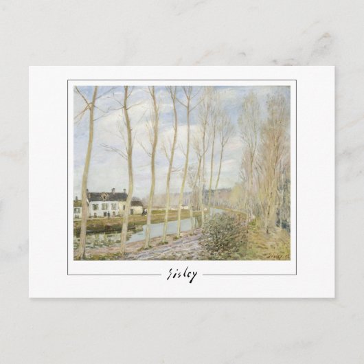Alfred Sisley #12 - Fine Art Briefkaart (Voorkant)