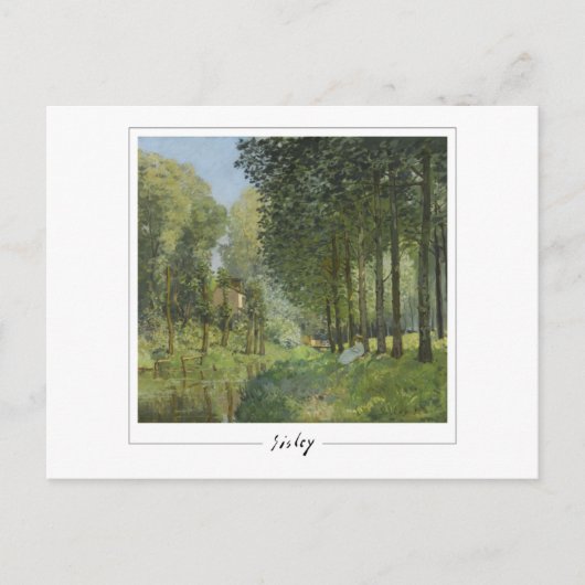 Alfred Sisley #13 - Fine Art Briefkaart (Voorkant)