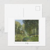 Alfred Sisley #13 - Kunstkaart Briefkaart (Voorkant / Achterkant)