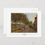 Alfred Sisley #14 - Fine Art Briefkaart (Voorkant / Achterkant)