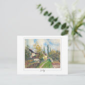 Alfred Sisley #15 - Fine Art Briefkaart (Staand voorkant)