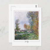 Alfred Sisley #179 - Fijne Kunst Briefkaart (Voorkant / Achterkant)