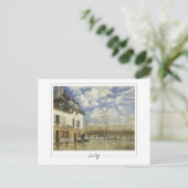 Alfred Sisley #17 - Fine Art Briefkaart (Staand voorkant)