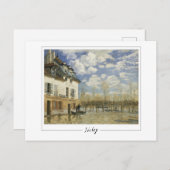Alfred Sisley #17 - Fine Art Briefkaart (Voorkant / Achterkant)